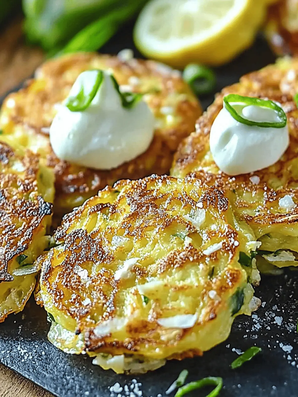 Knusprige Parmesan-Zucchini-Puffer Rezept für Genuss 5 Knusprige Parmesan-Zucchini-Puffer Rezept