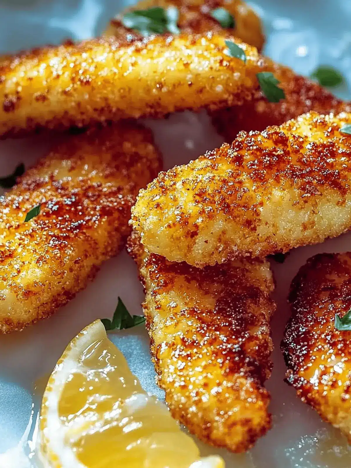Crispy chicken strips made easy