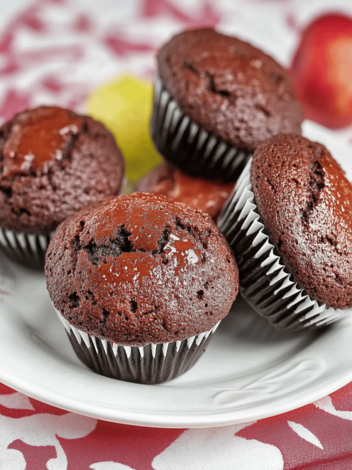 Saftige Schokomuffins mit Öl & Kakao ganz einfach! 2 Saftige Schokomuffins mit Öl & Kakao