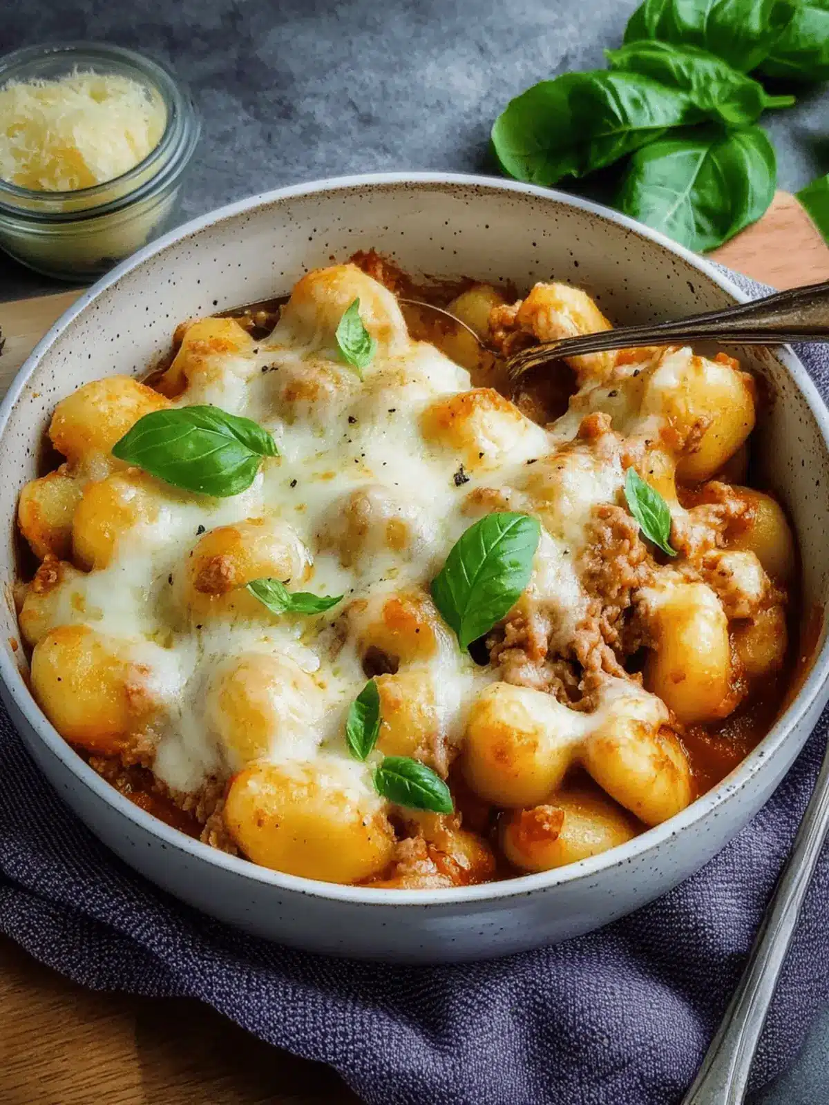 Gnocchi Hackfleisch Auflauf