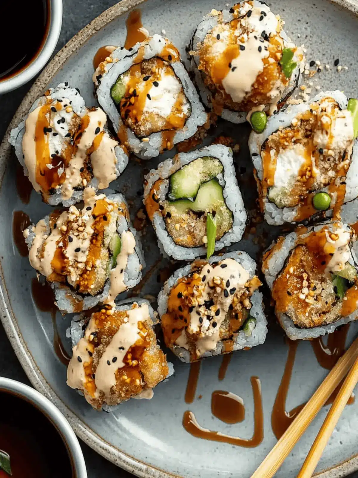 Hähnchen Tempura Rolle