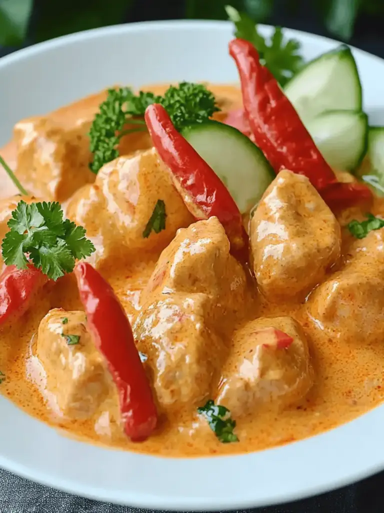 Paprika-Sahne-Hähnchen