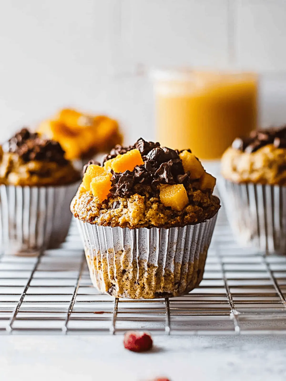 Vegane Kürbis Muffins