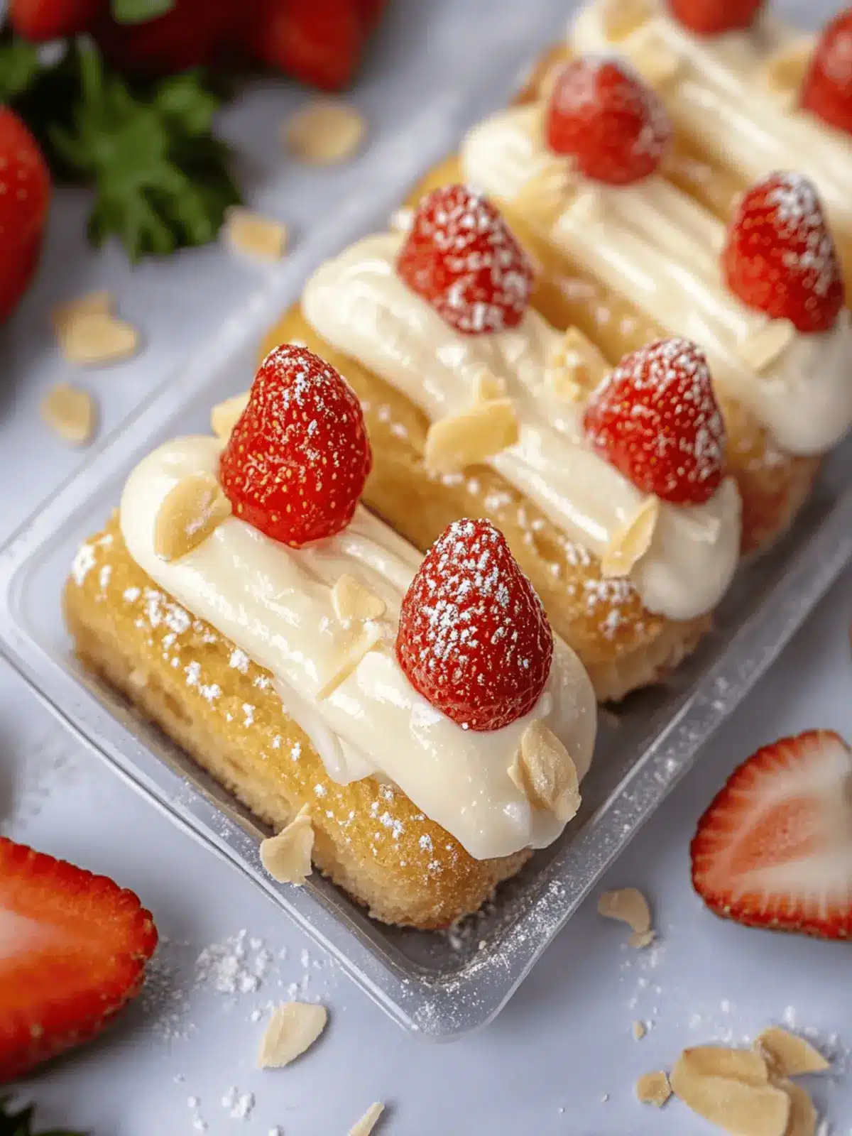 Erdbeer Vanille Tiramisu Dessert ganz einfach selbst machen 3 Erdbeer Vanille Tiramisu Dessert