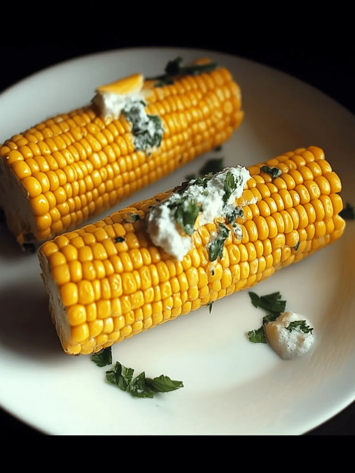Honigbutter gebackene Maisrippen für den Sommergenuss 4 Honigbutter gebackene Maisrippen