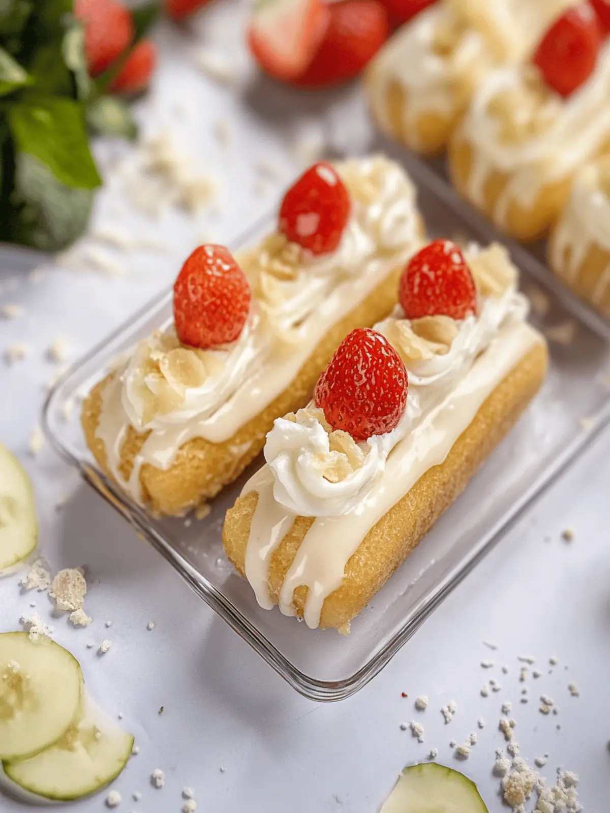 Erdbeer Vanille Tiramisu Dessert ganz einfach selbst machen 4 Erdbeer Vanille Tiramisu Dessert