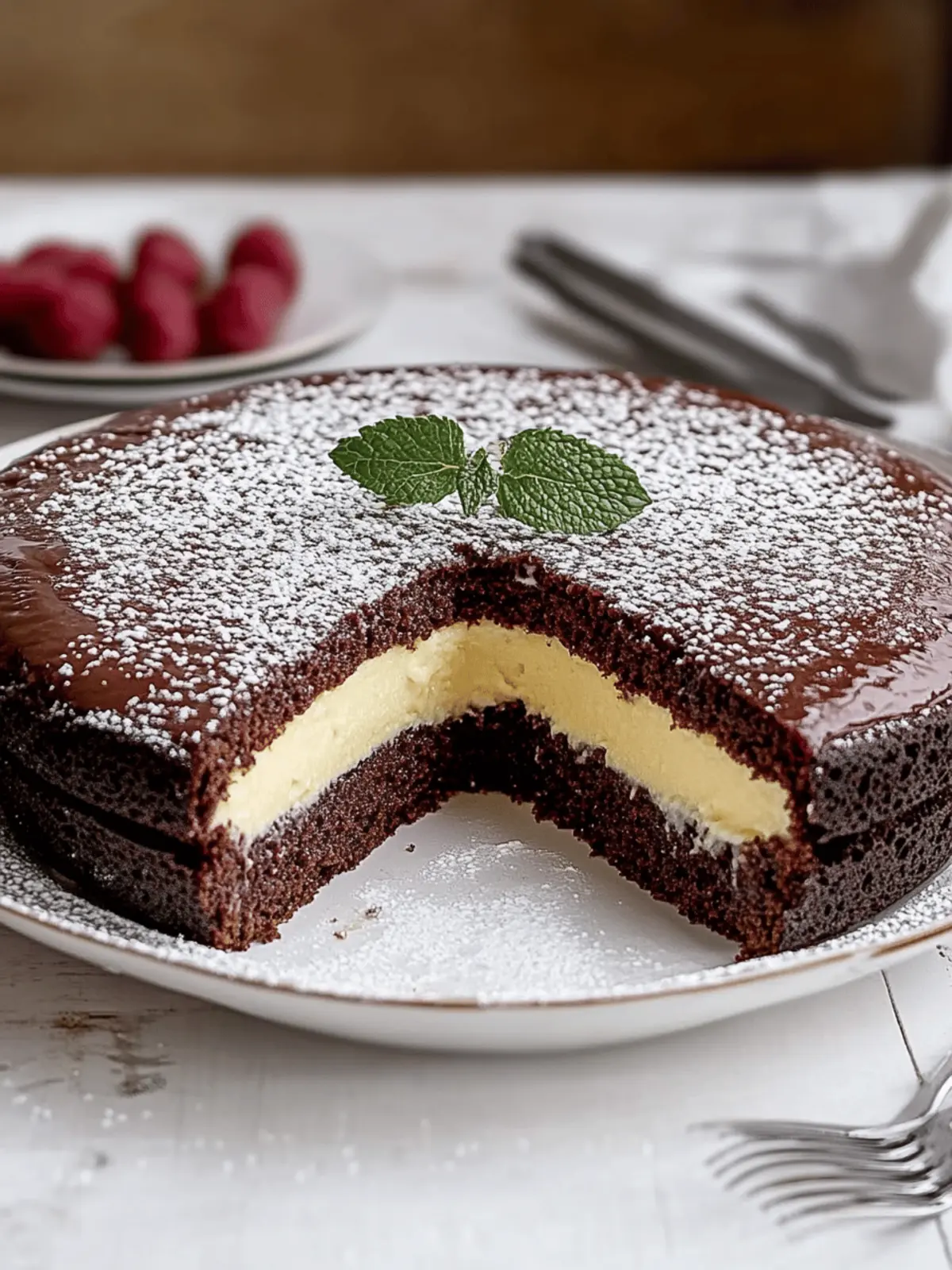 Schokokuchen mit Pudding für jeden Anlass 2 Schokokuchen mit Pudding