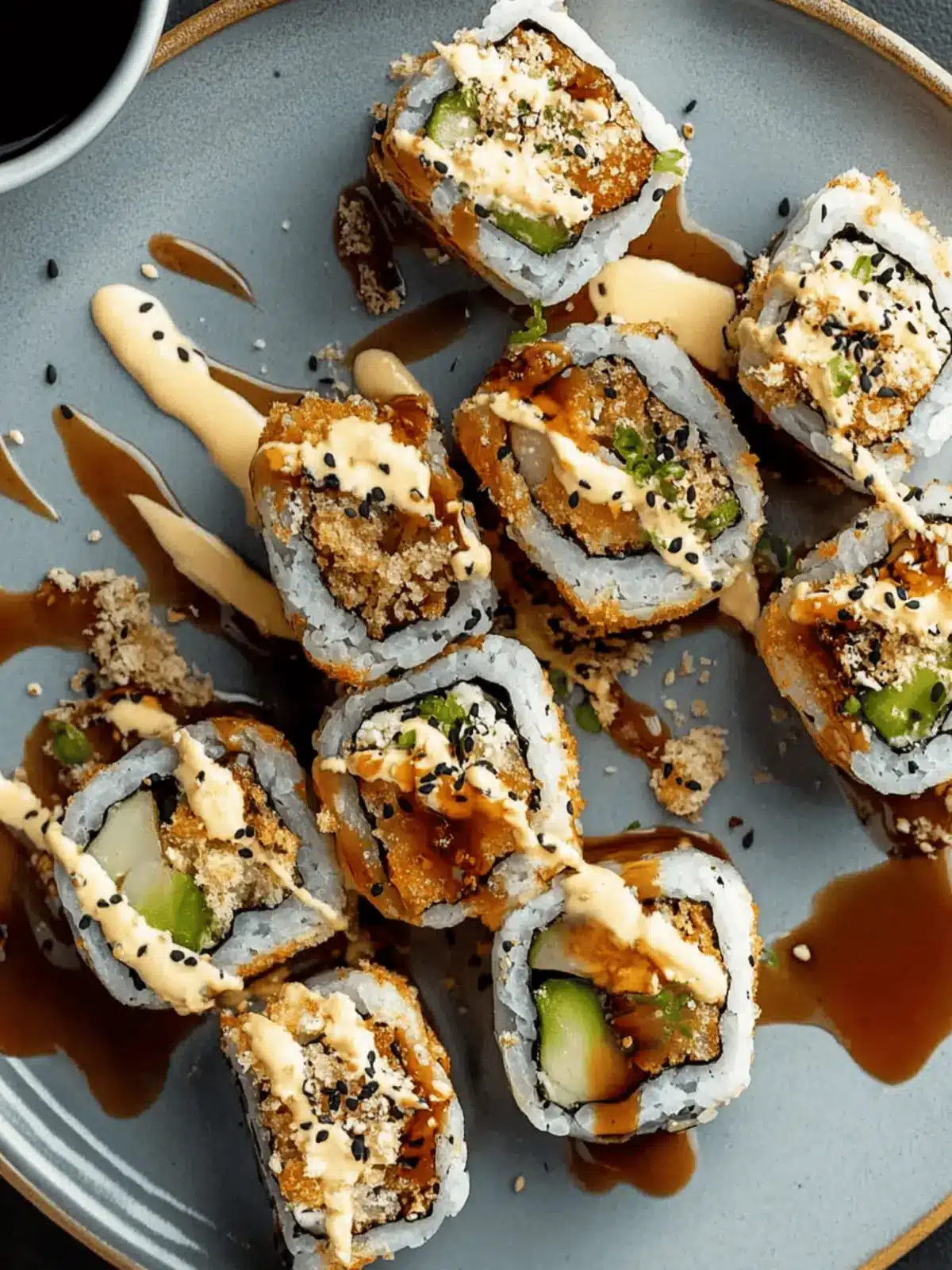 Hähnchen Tempura Rolle