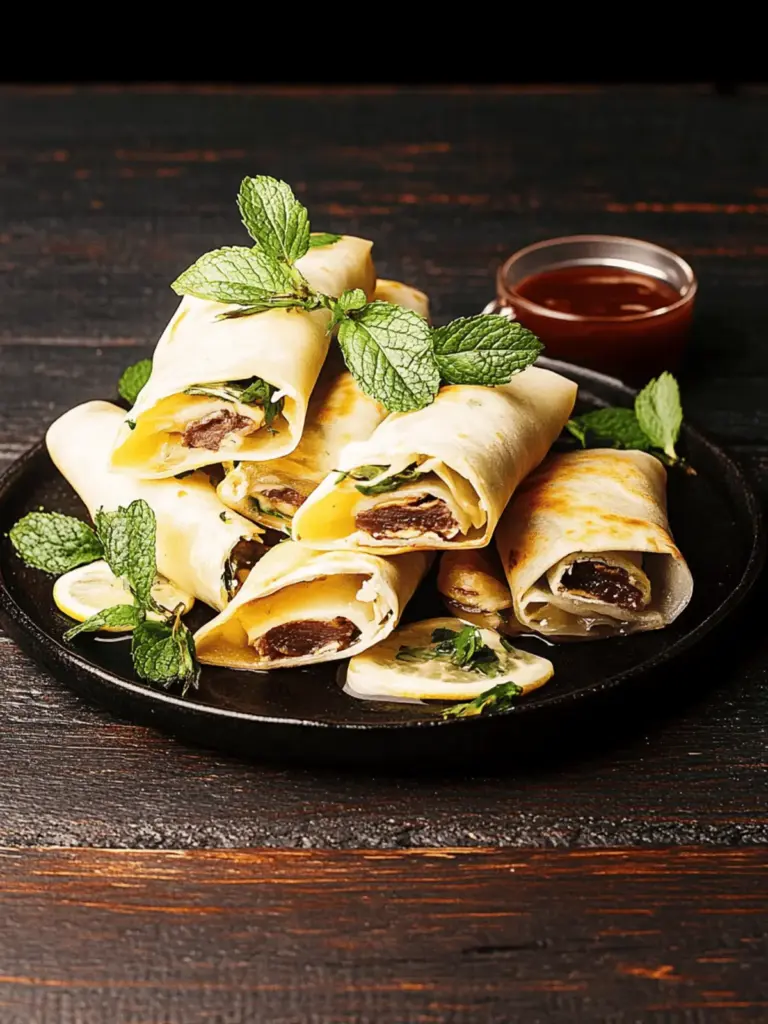 Crispy Frühlingsrollen Airfryer