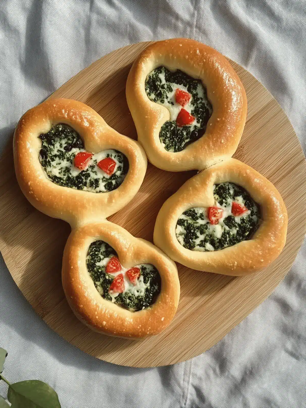 Flammkuchen Brezeln: Der perfekte Partysnack 4 Flammkuchen Brezeln