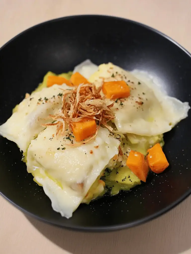 Maultaschen Wirsing Auflauf