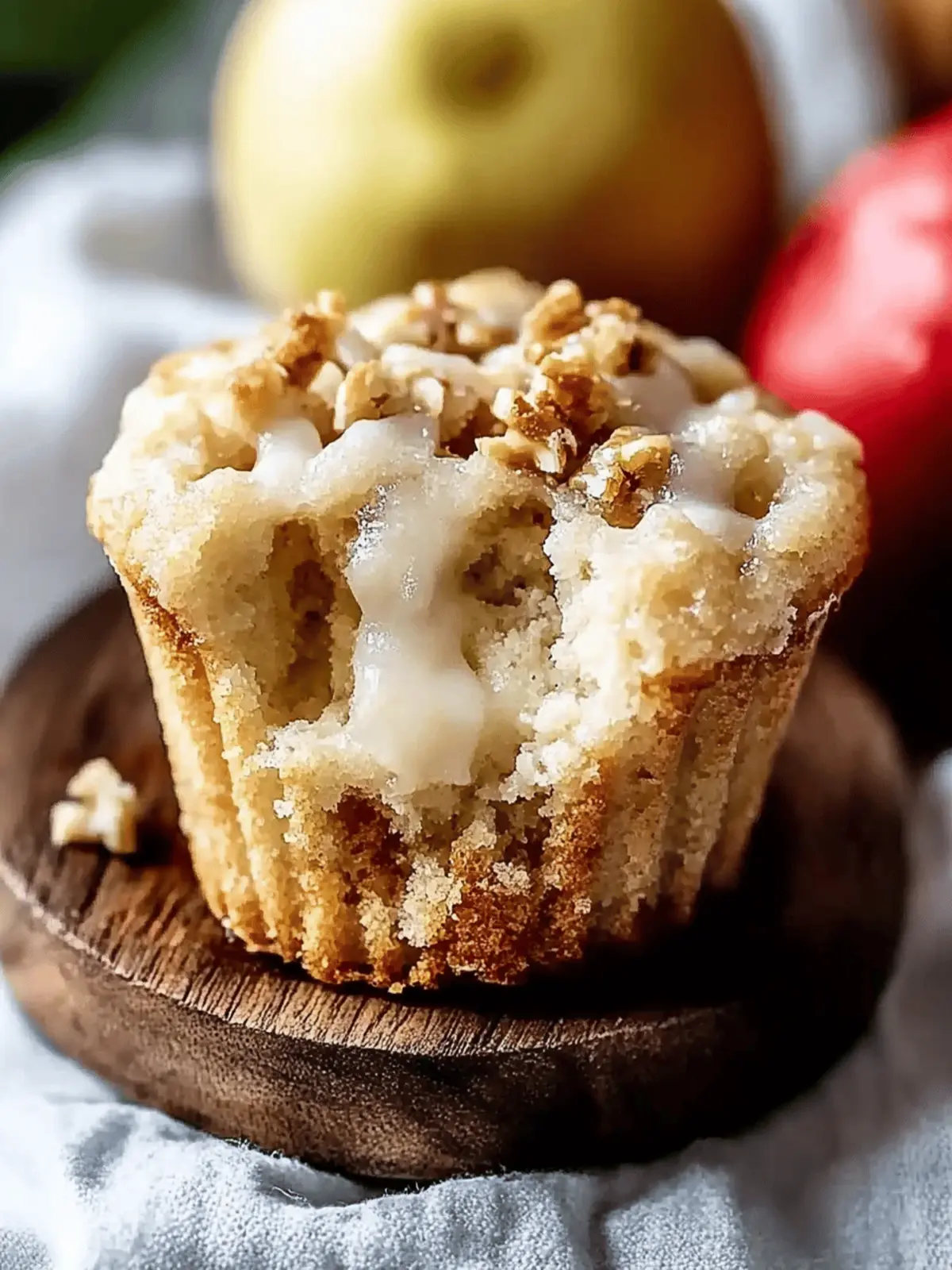 Vegane Apfelmuffins