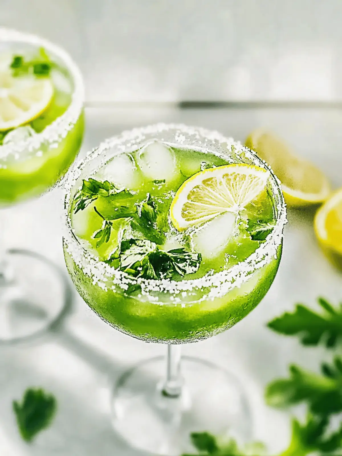 Garten-Cocktail „Tropisches Grün“ für den Sommer 2 Garten-Cocktail „Tropisches Grün“ für den Sommer