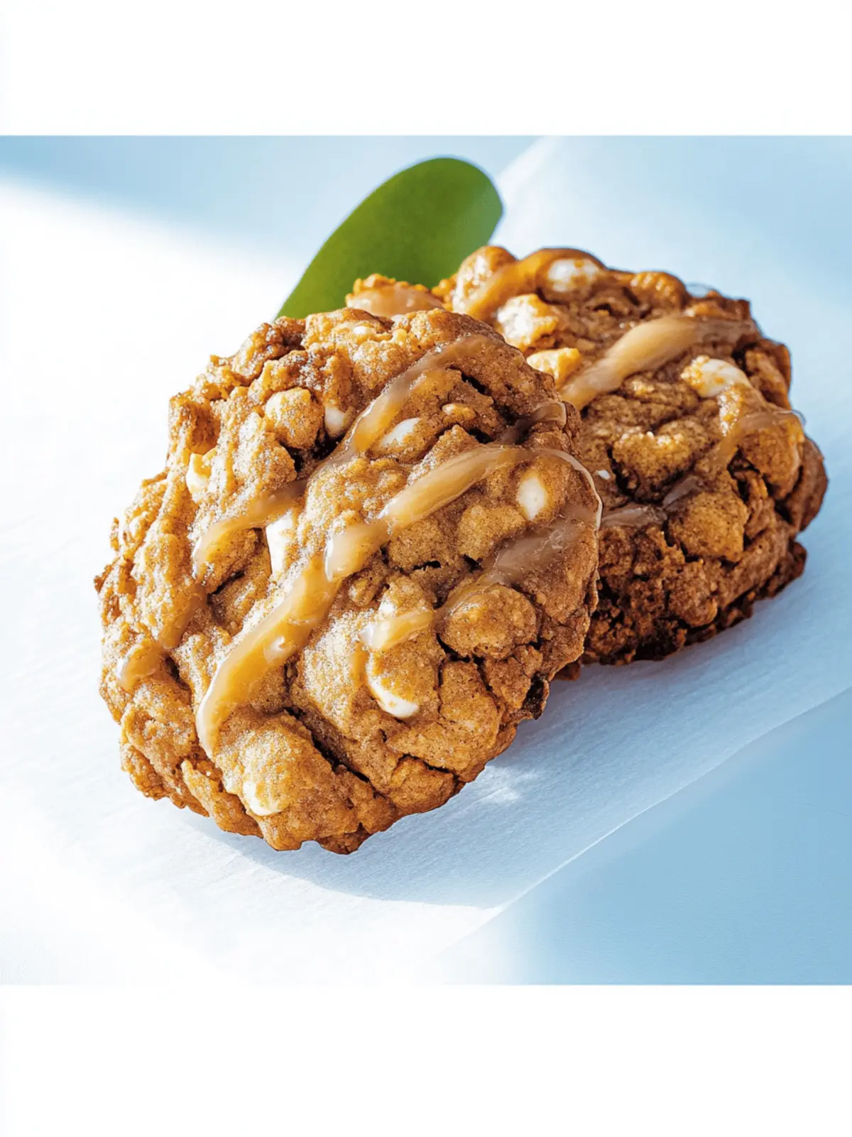 Gesunde Apfel-Haferflocken-Kekse ohne Zucker 4 Apfel-Haferflocken-Kekse