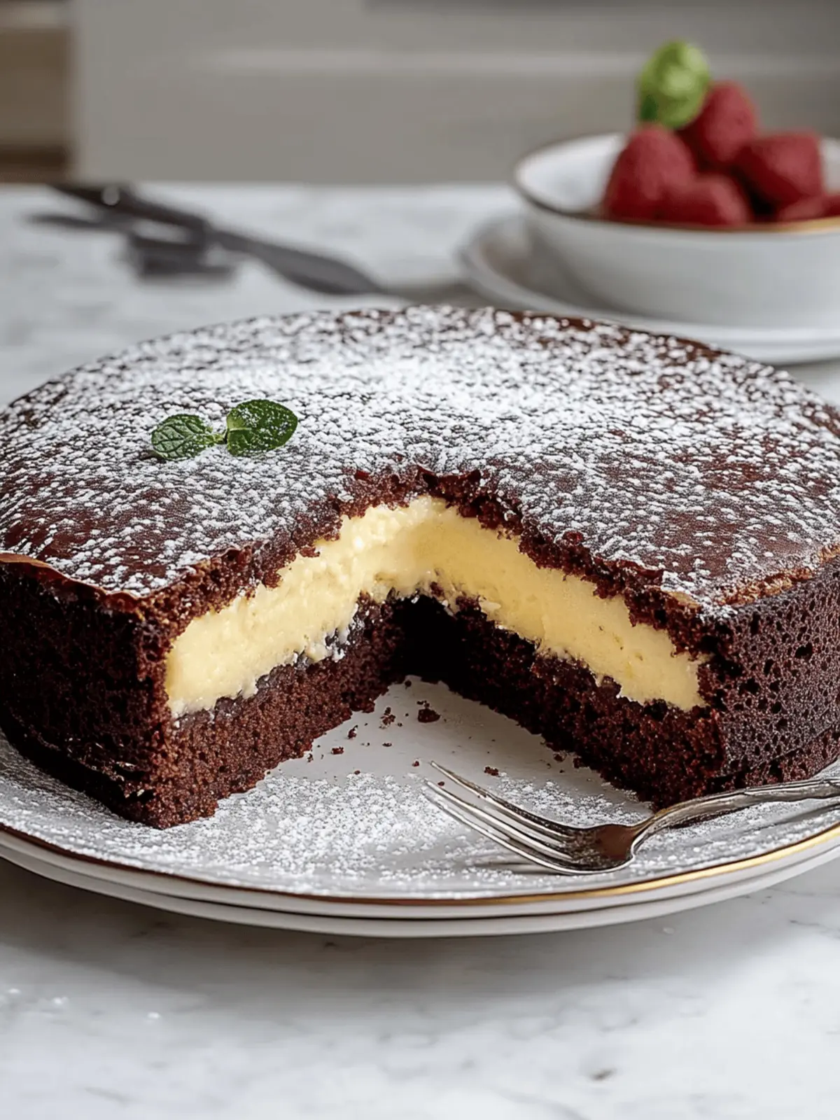 Schokokuchen mit Pudding für jeden Anlass 3 Schokokuchen mit Pudding