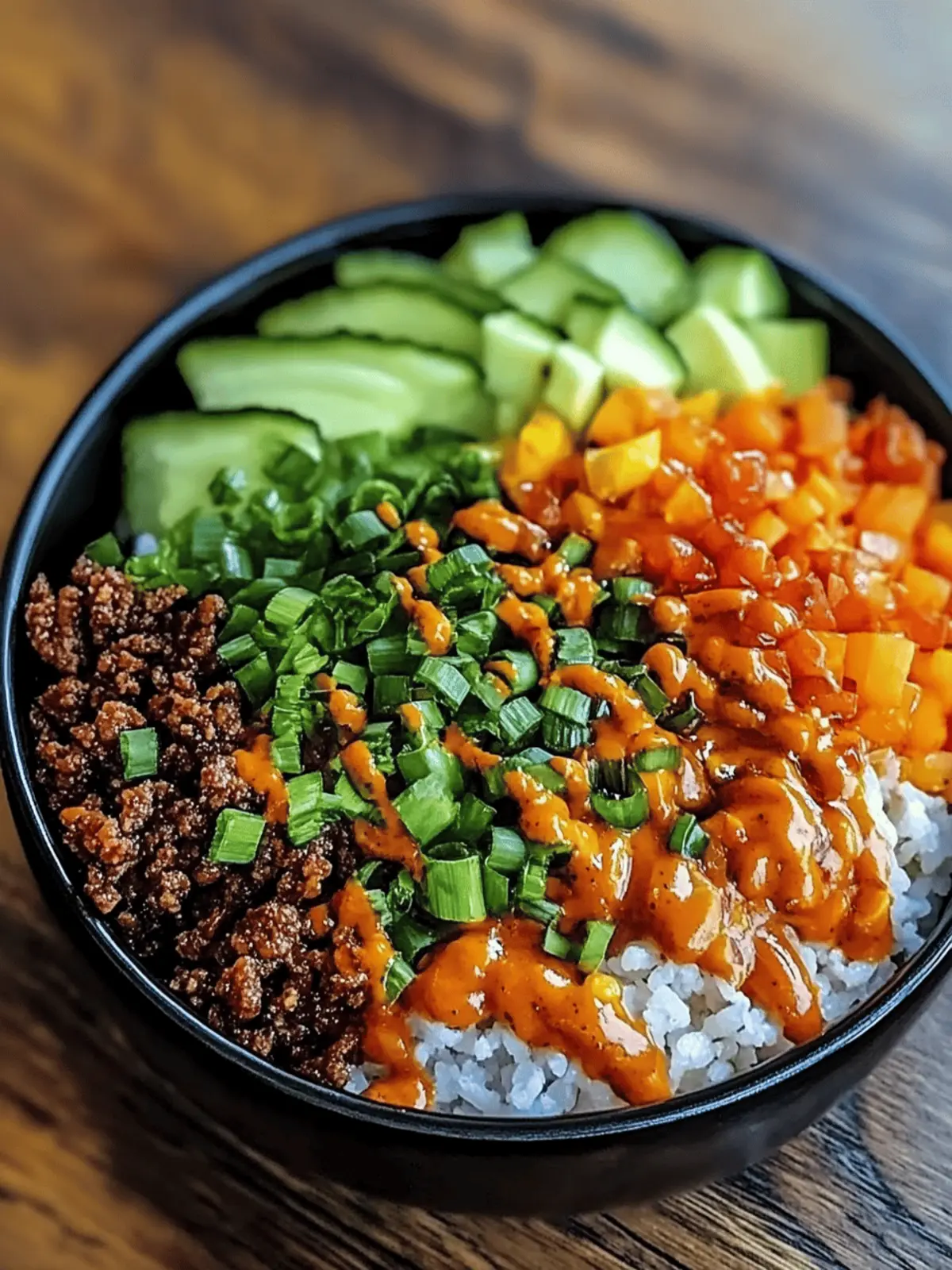 Rinderhack-Bowl: Schnell und köstlich genießen 3 Rinderhack-Bowl