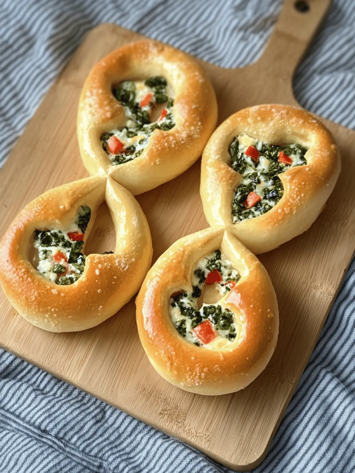 Flammkuchen Brezeln: Der perfekte Partysnack 3 Flammkuchen Brezeln