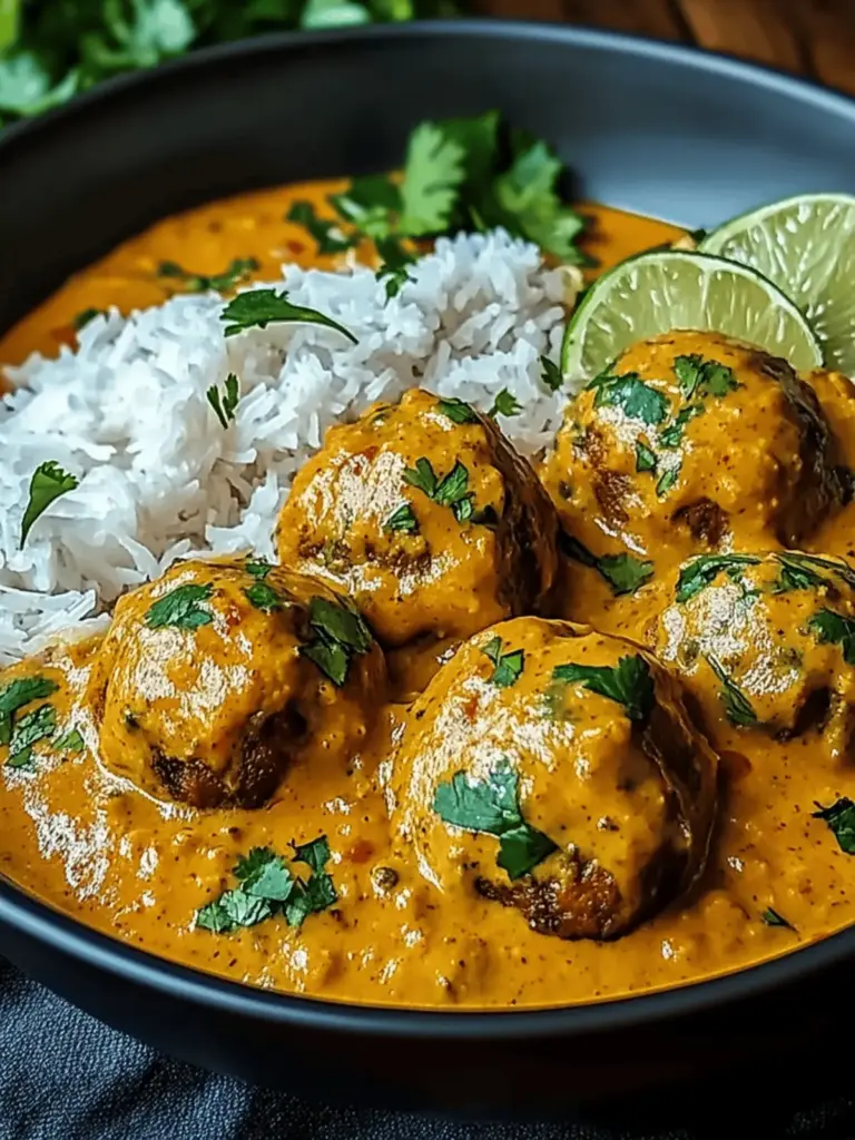 Vegane Linsenknödel in Curry-Sauce
