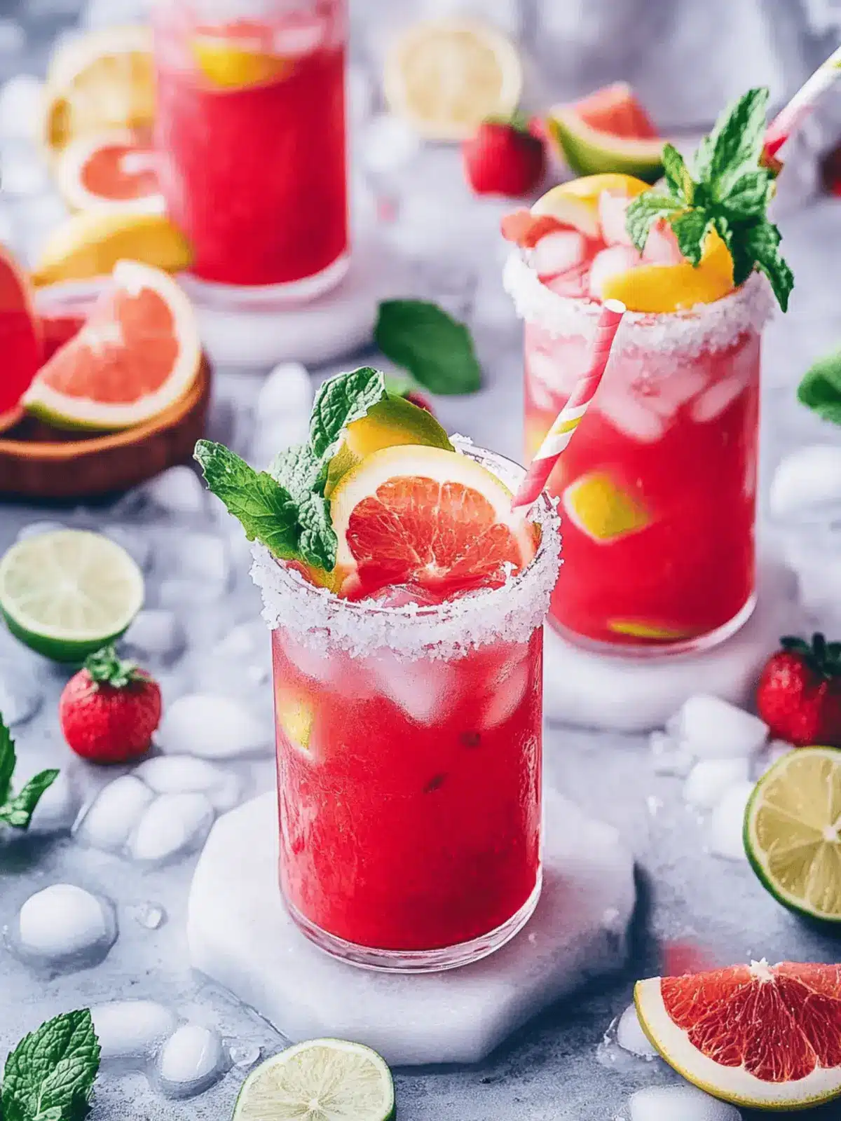 Erfrischende Wassermelonen-Margarita für den Sommer 2 Wassermelonen-Margarita