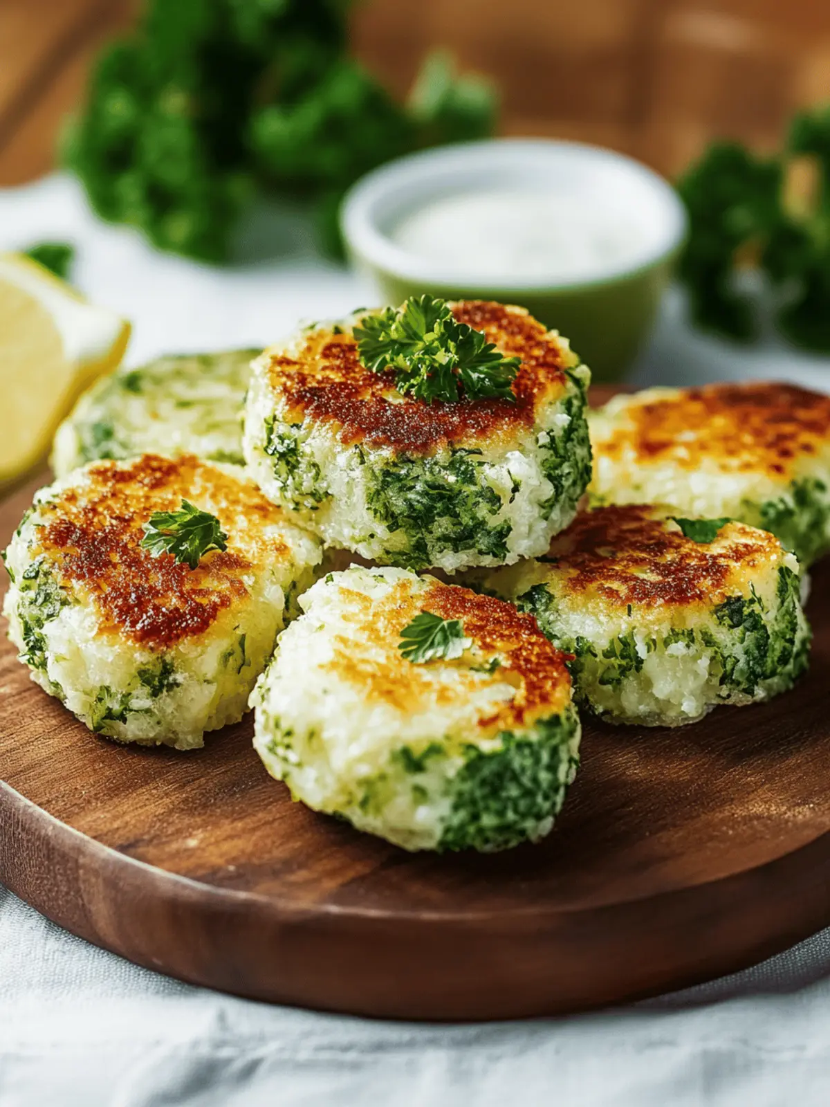 Brokkoli Käse Nuggets