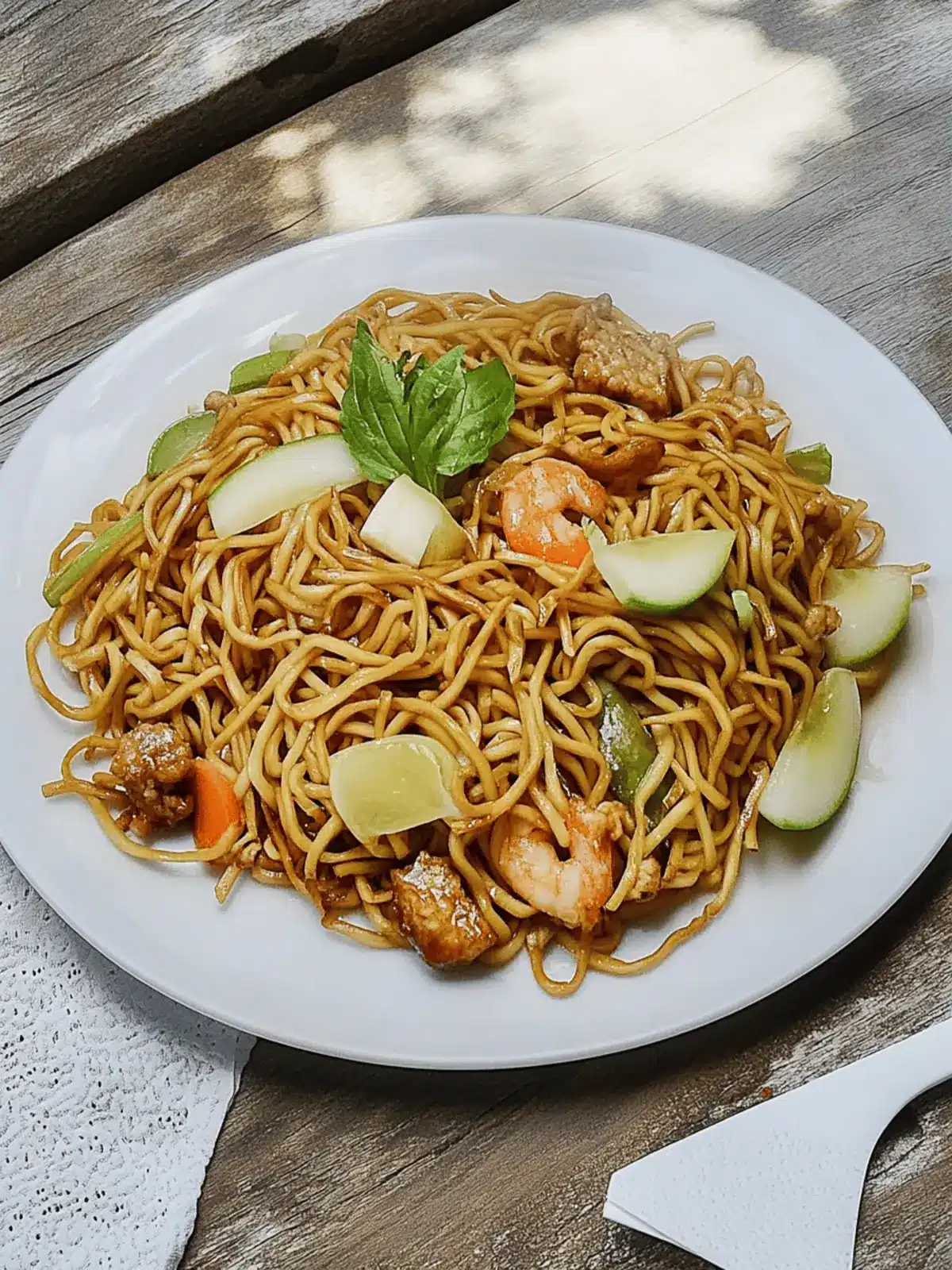 Bratnudeln mit Hähnchen – Schnell und lecker für alle 4 Bratnudeln mit Hähnchen