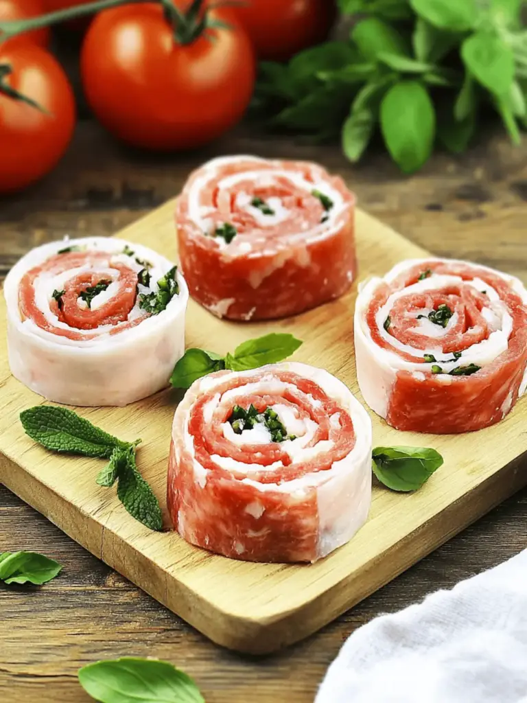 Frischkäse Roll Ups
