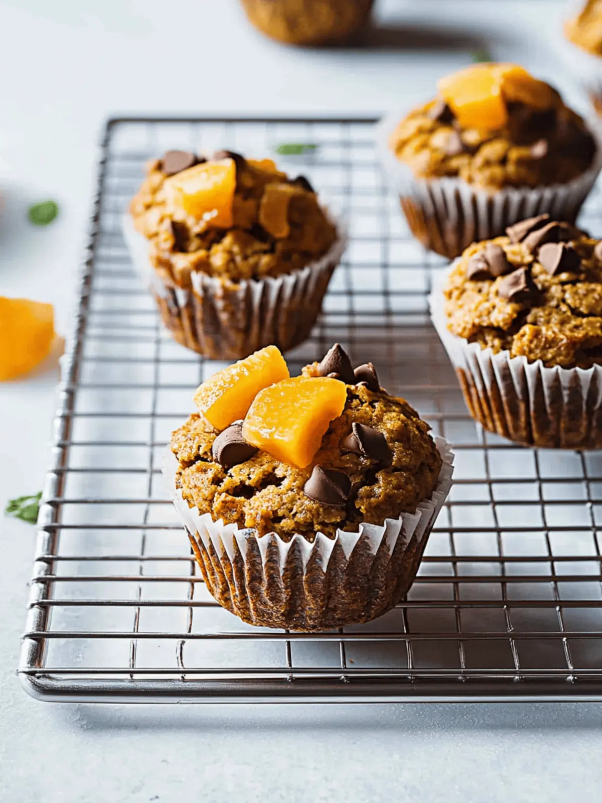 Vegane Kürbis Muffins