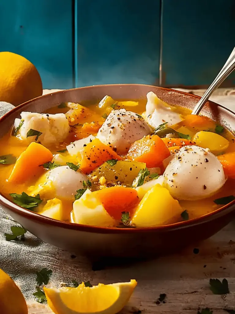 Duftender Fisch-Eintopf