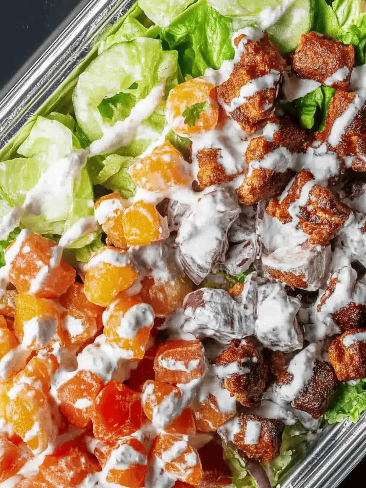 Gesunde Kebab-Schüssel