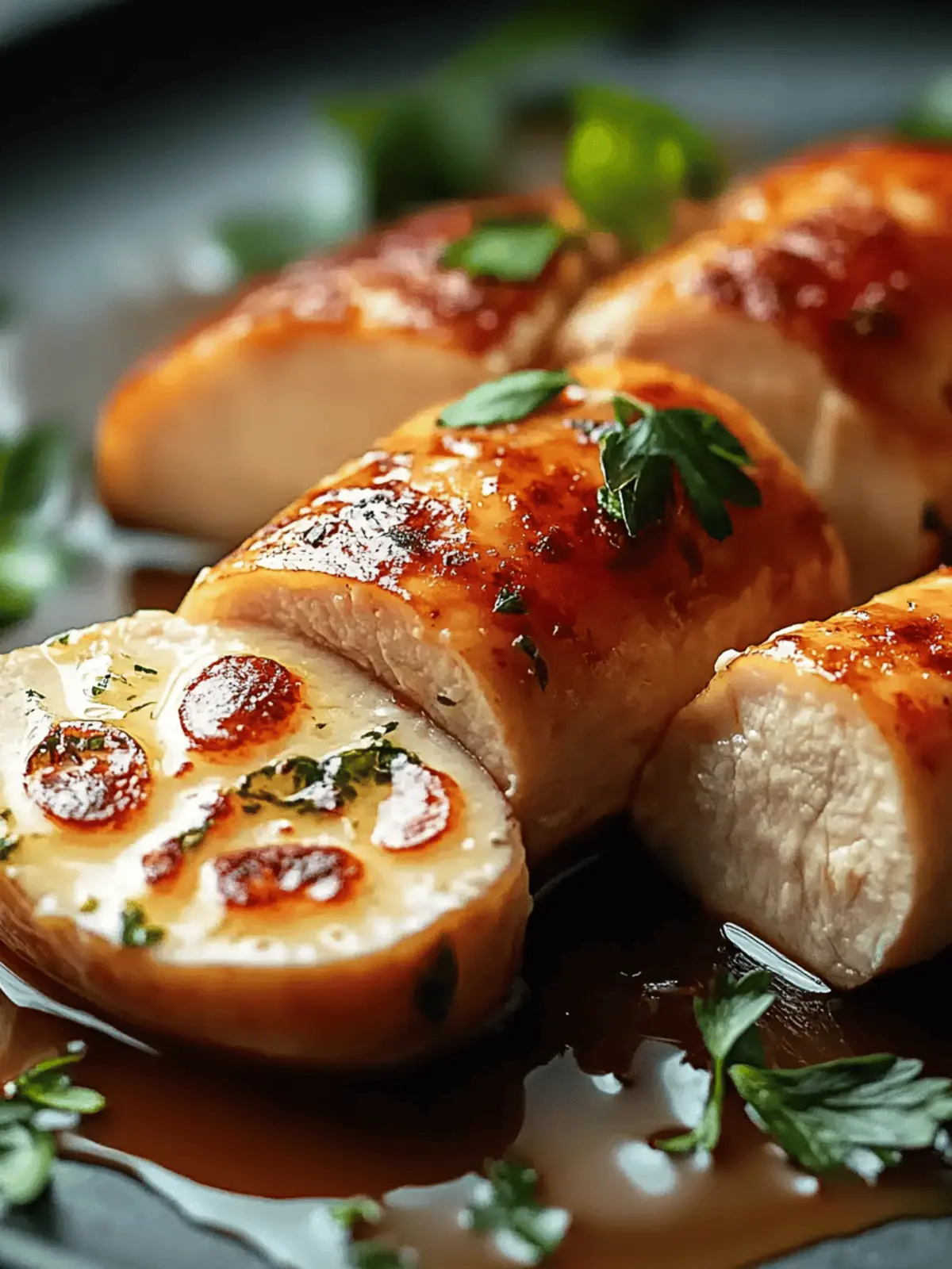 Hähnchenfilet in cremiger Knoblauchsauce für Genießer 4 Hähnchenfilet in cremiger Knoblauchsauce