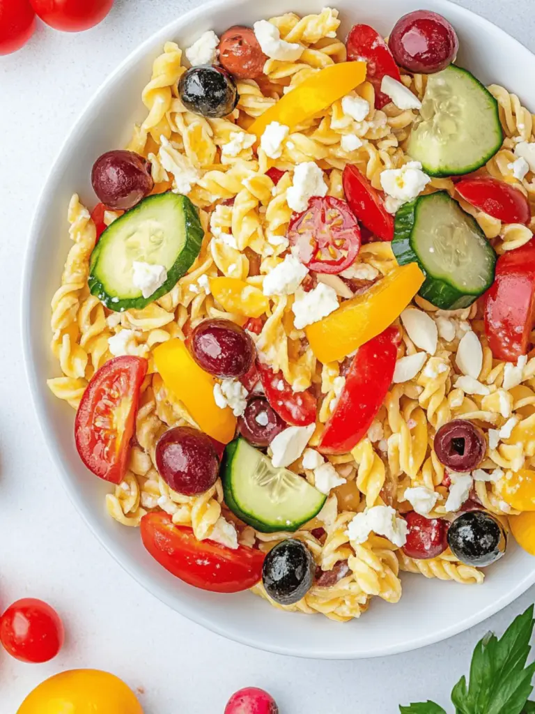 Mediterraner Orzo Salat