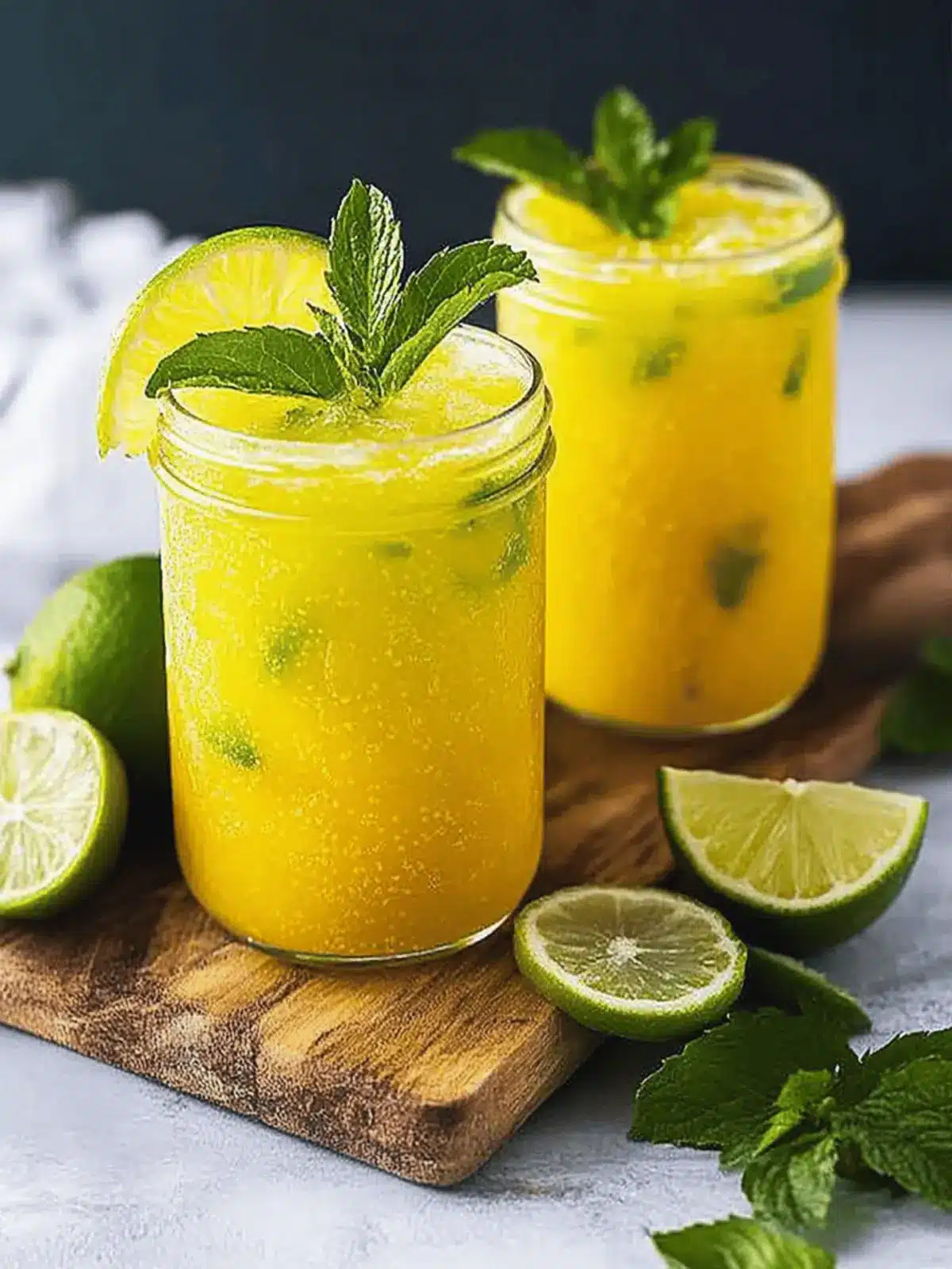 Mango Limetten Cocktail alkoholfrei für den Sommer 5 Mango Limetten Cocktail alkoholfrei