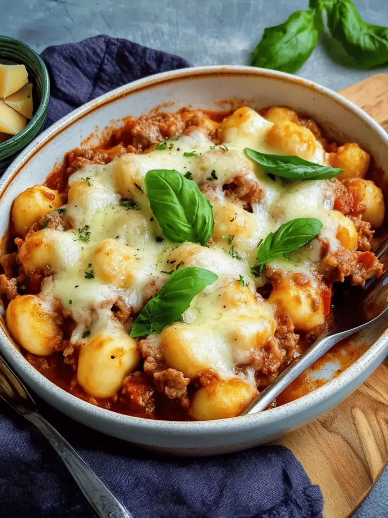 Gnocchi Hackfleisch Auflauf
