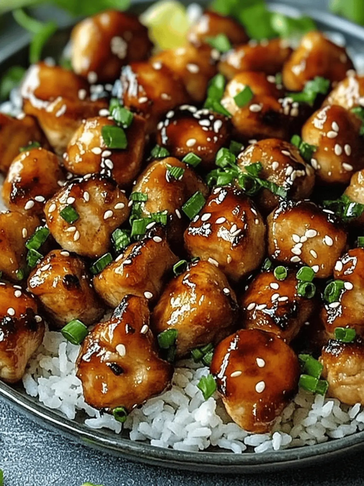 Airfryer Teriyaki-Hühnchen