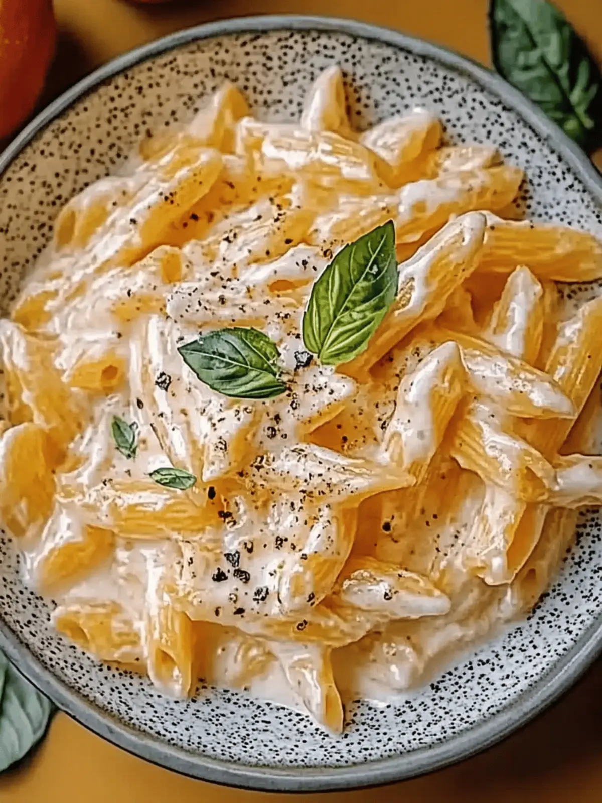 Protein Pasta mit Hüttenkäse