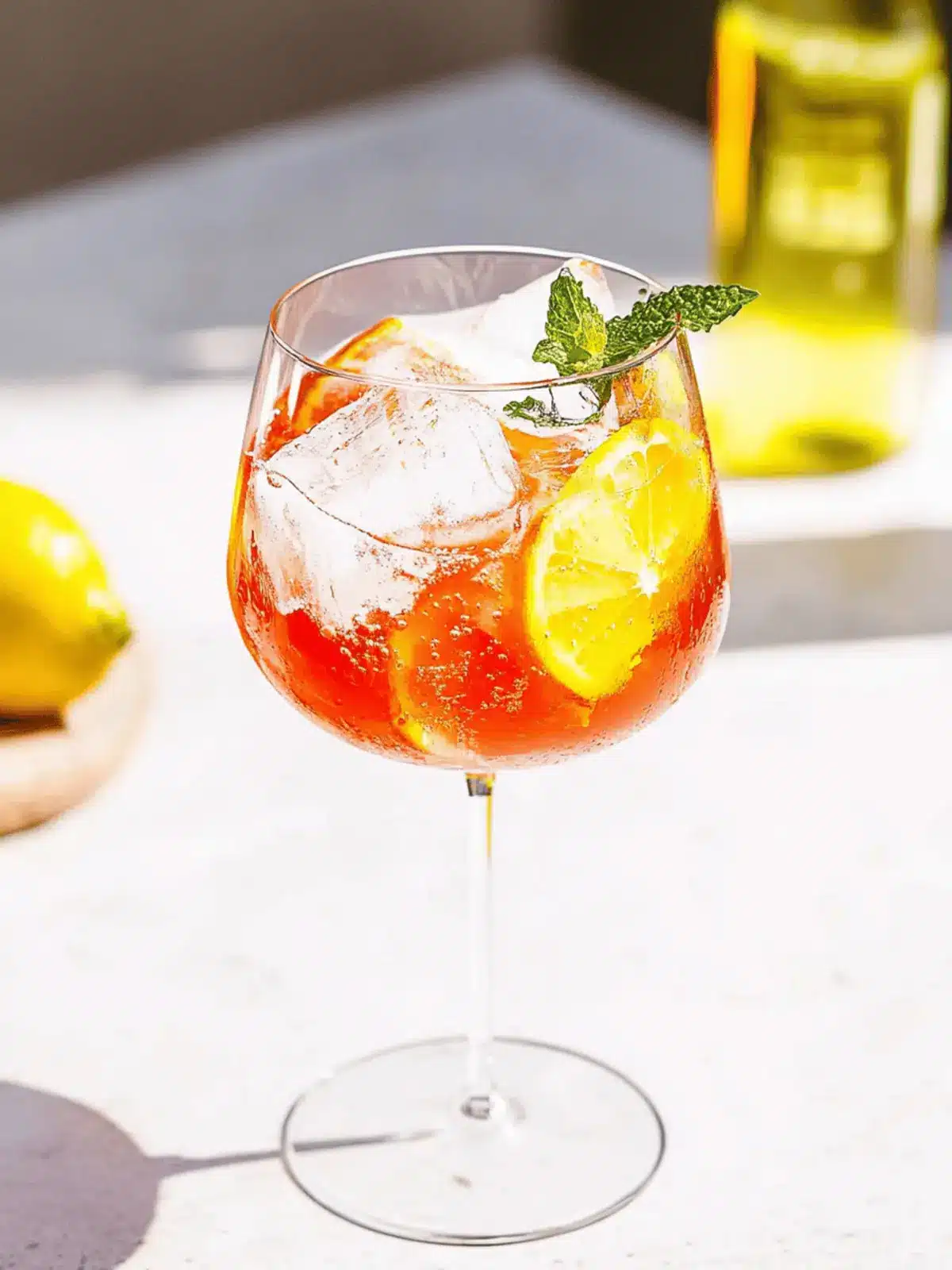 Nicht-alkoholischer Aperol Spritz für heiße Tage 3 Nicht-alkoholischer Aperol Spritz