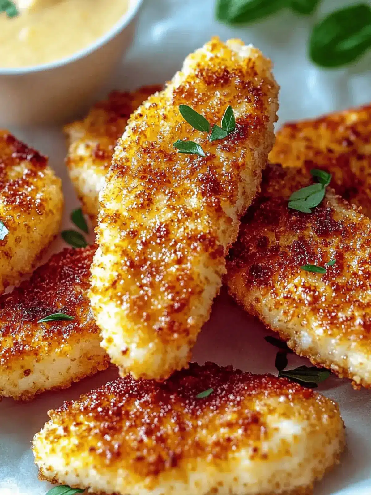 Crispy chicken strips made easy