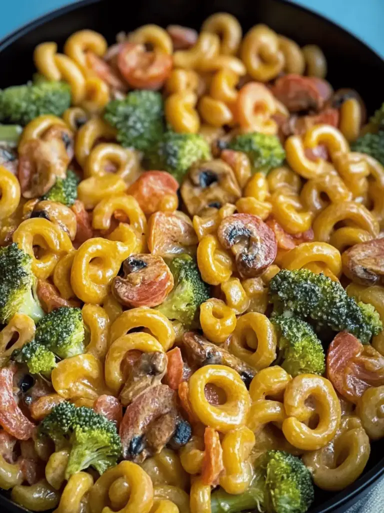 Cremige Pasta mit Brokkoli und Speck