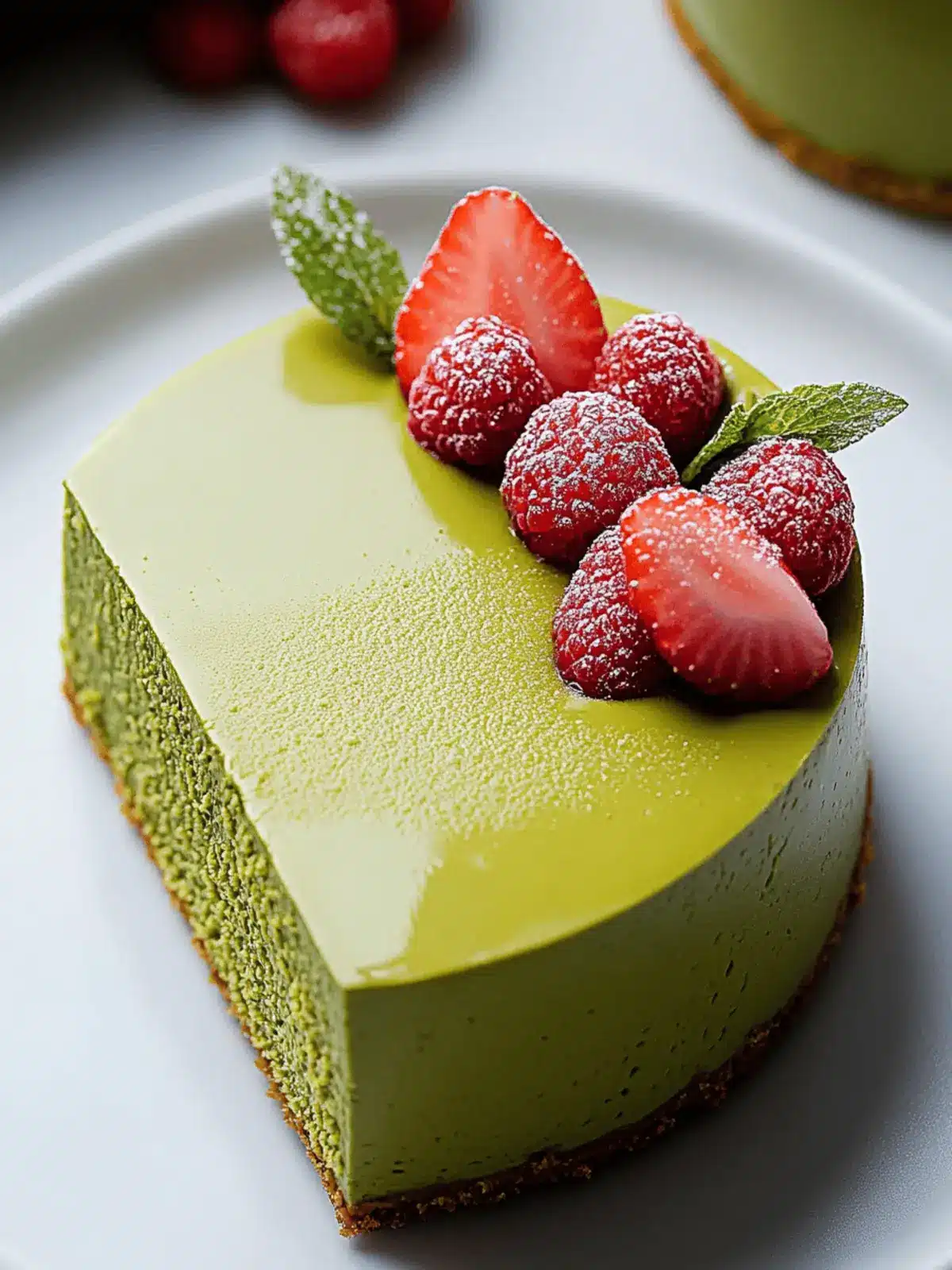 Himmlischer Matcha Japanese Cheesecake für Genießer 4 Matcha Japanese Cheesecake