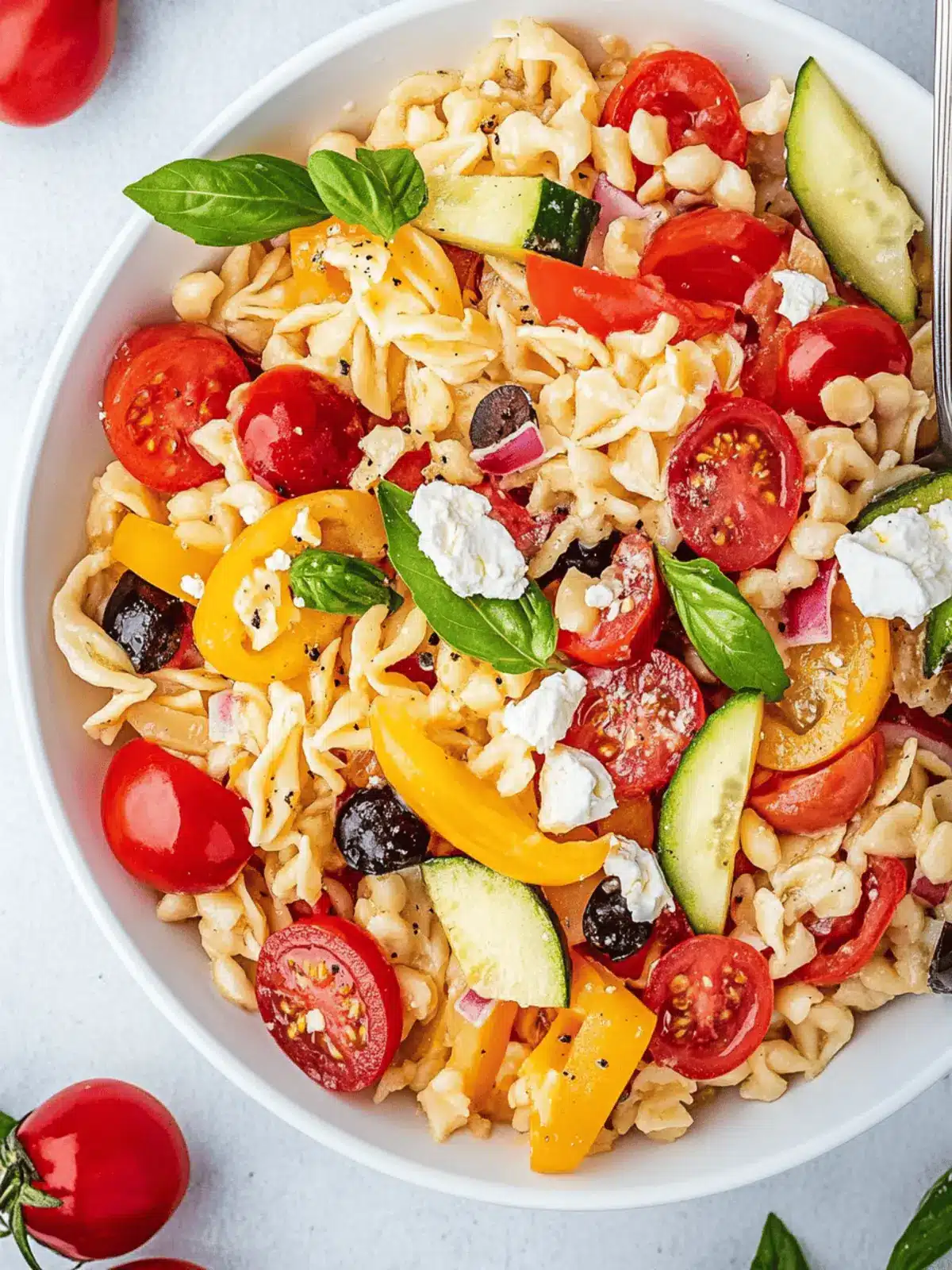 Mediterraner Orzo Salat