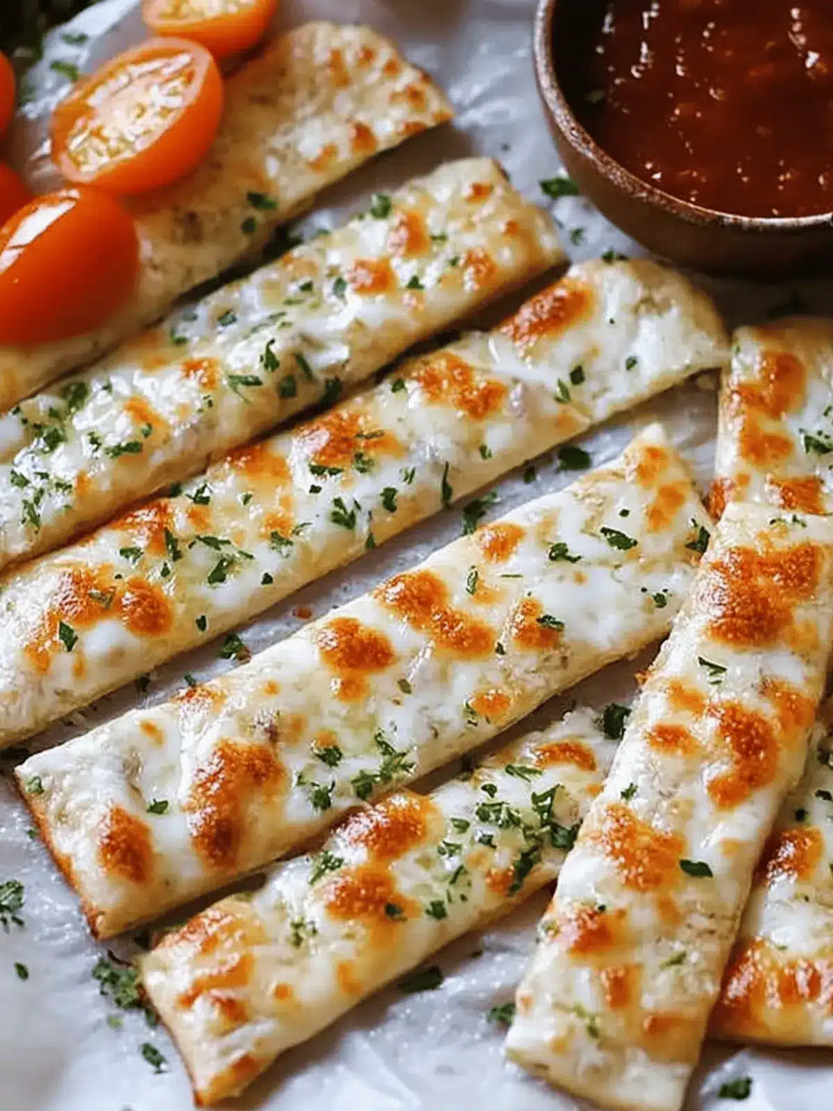 Käse Knoblauch Brotsticks einfach selber machen 3 Käse Knoblauch Brotsticks