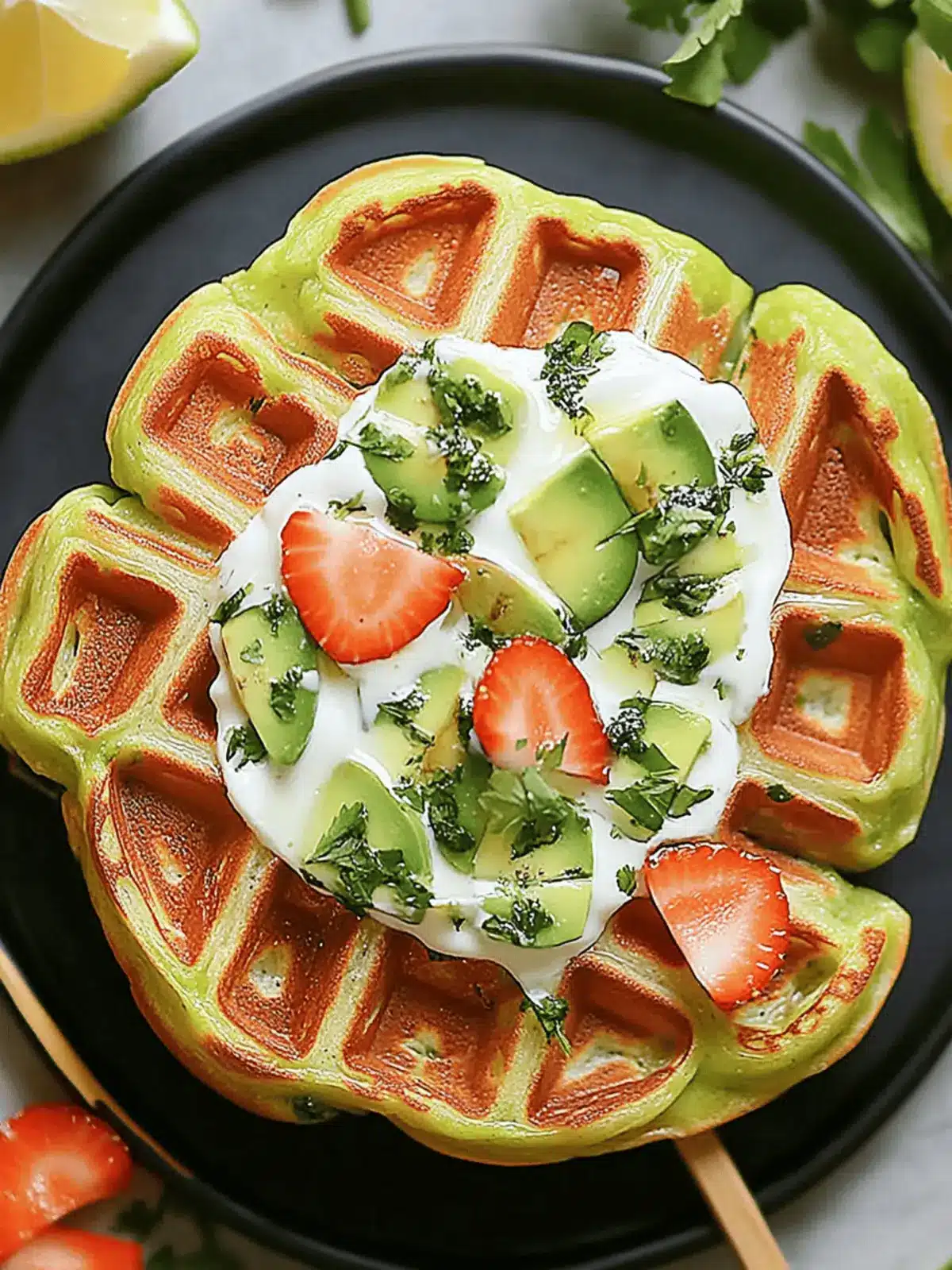 Einfach Zucchini Waffeln