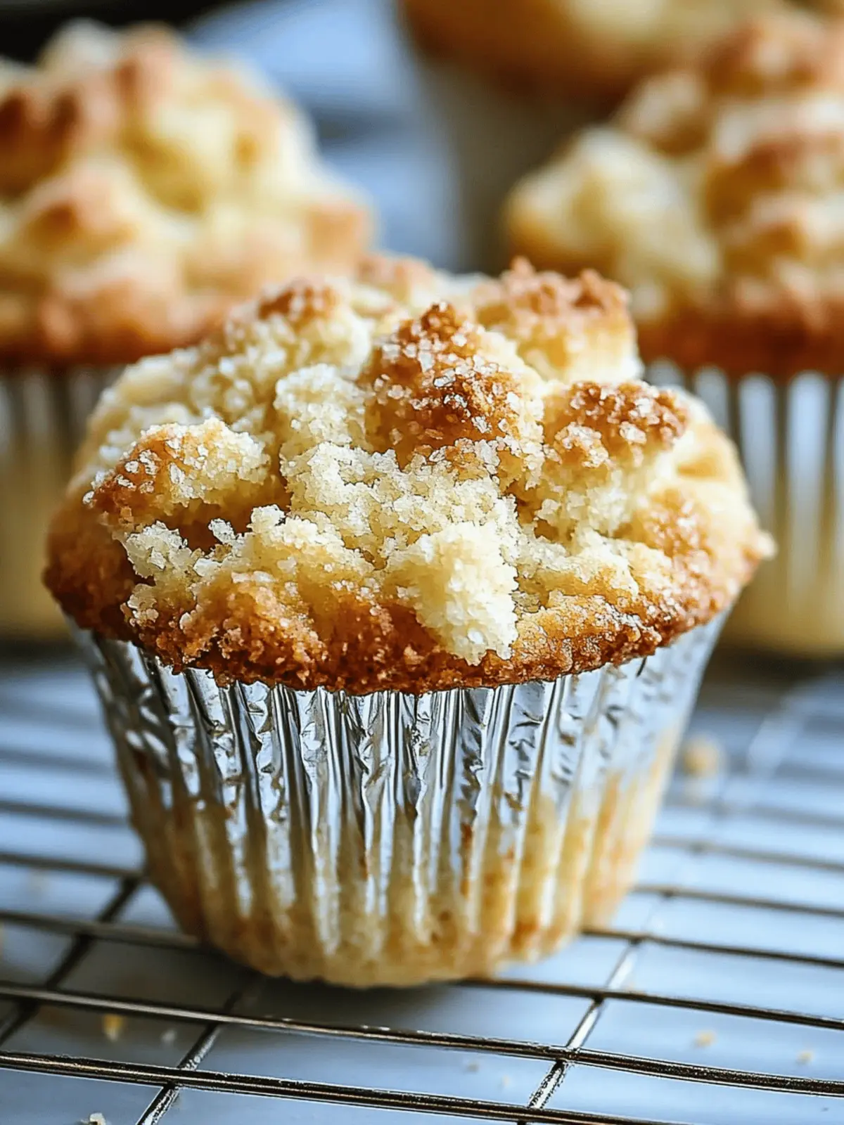 Apfel Muffins mit knusprigen Streuseln Rezept 2 Apfel Muffins mit knusprigen Streuseln