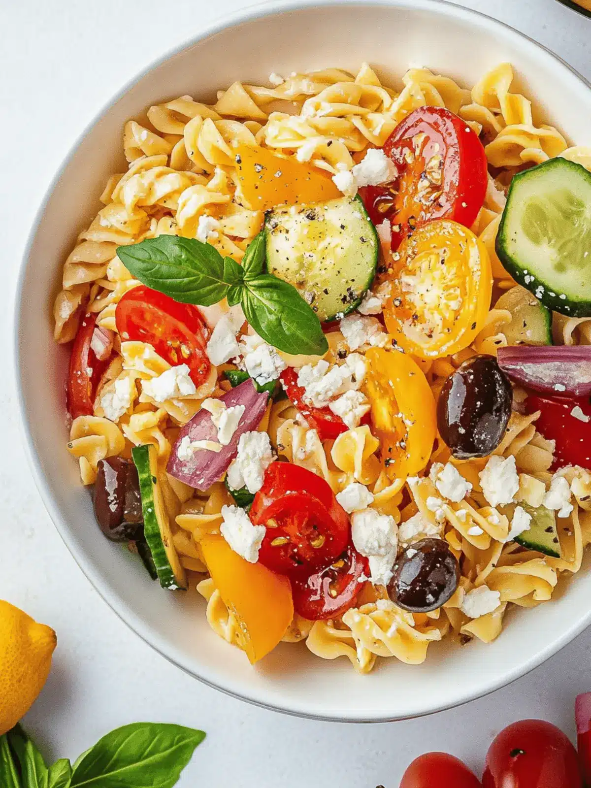 Mediterraner Orzo Salat