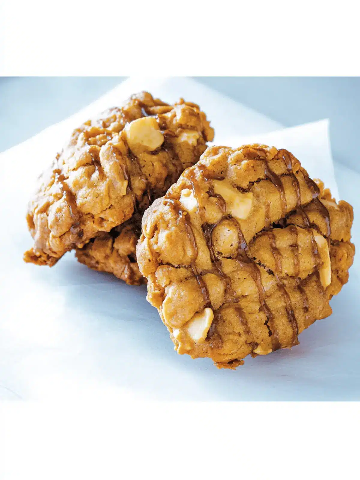 Gesunde Apfel-Haferflocken-Kekse ohne Zucker 5 Apfel-Haferflocken-Kekse