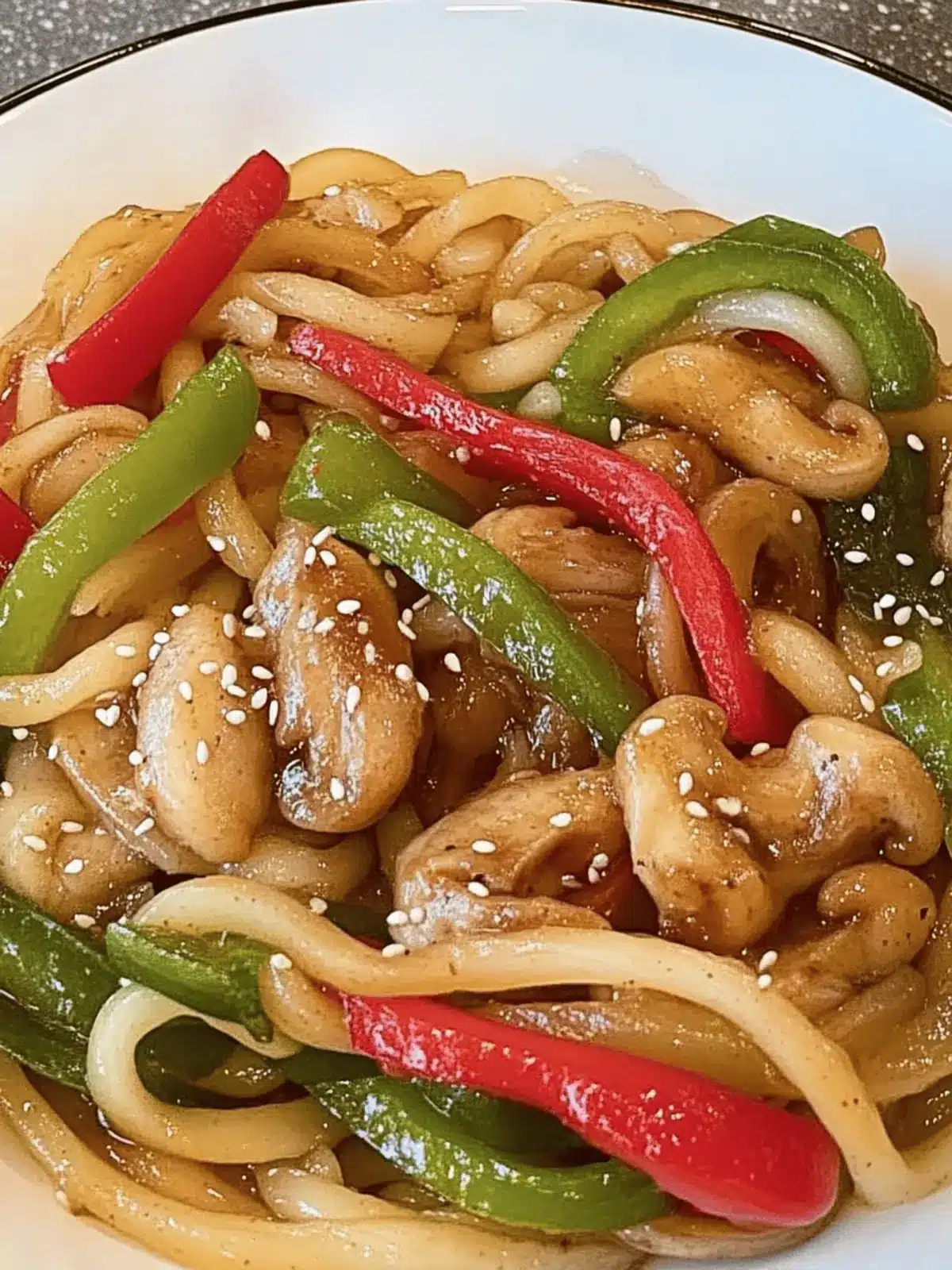 Zweierlei Udon-Nudelsuppen