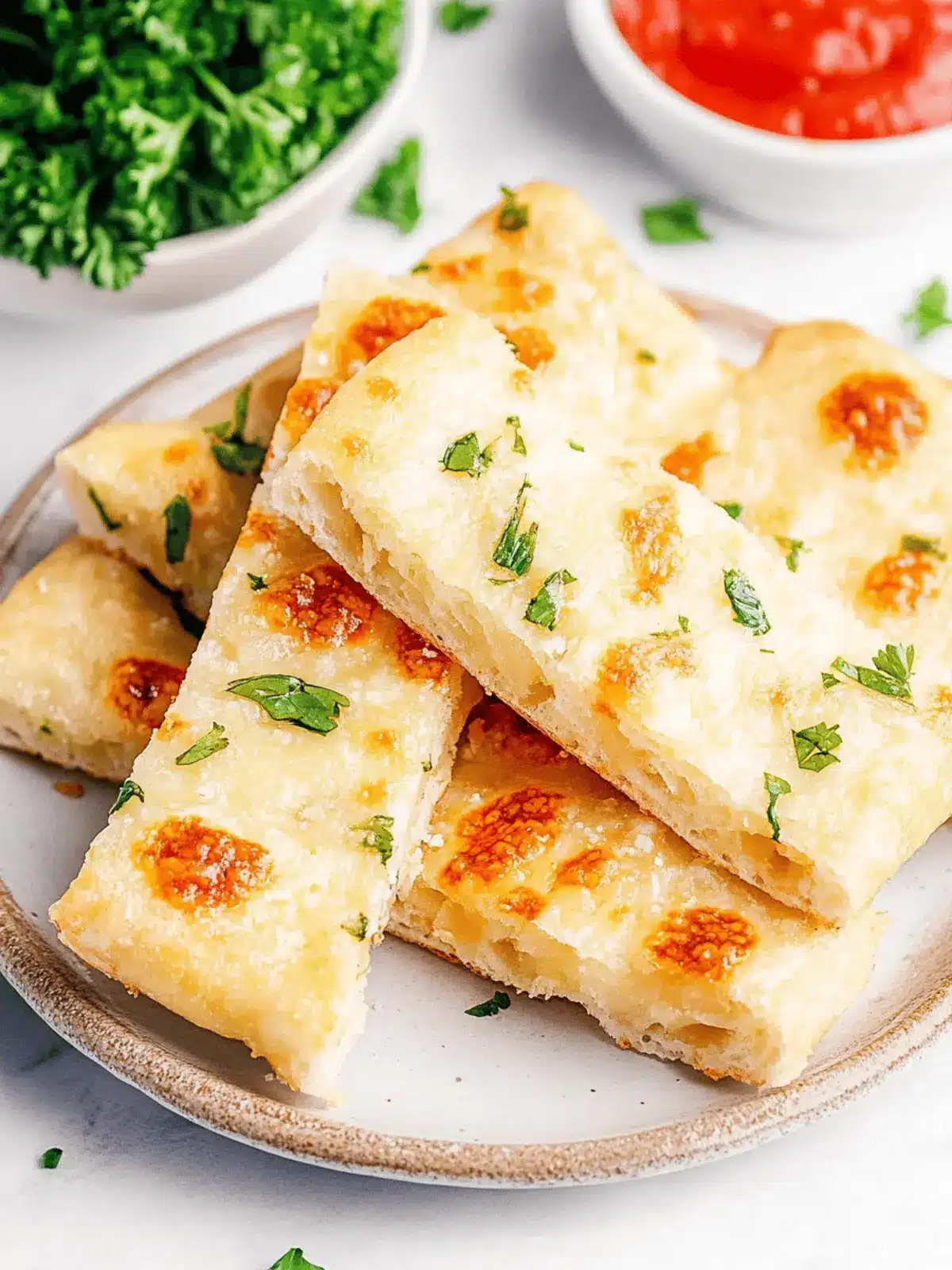 Käsige Knoblauchbrotstangen Einfach Lecker Zubereiten 4 Käsige Knoblauchbrotstangen Einfach und Lecker Zubereiten