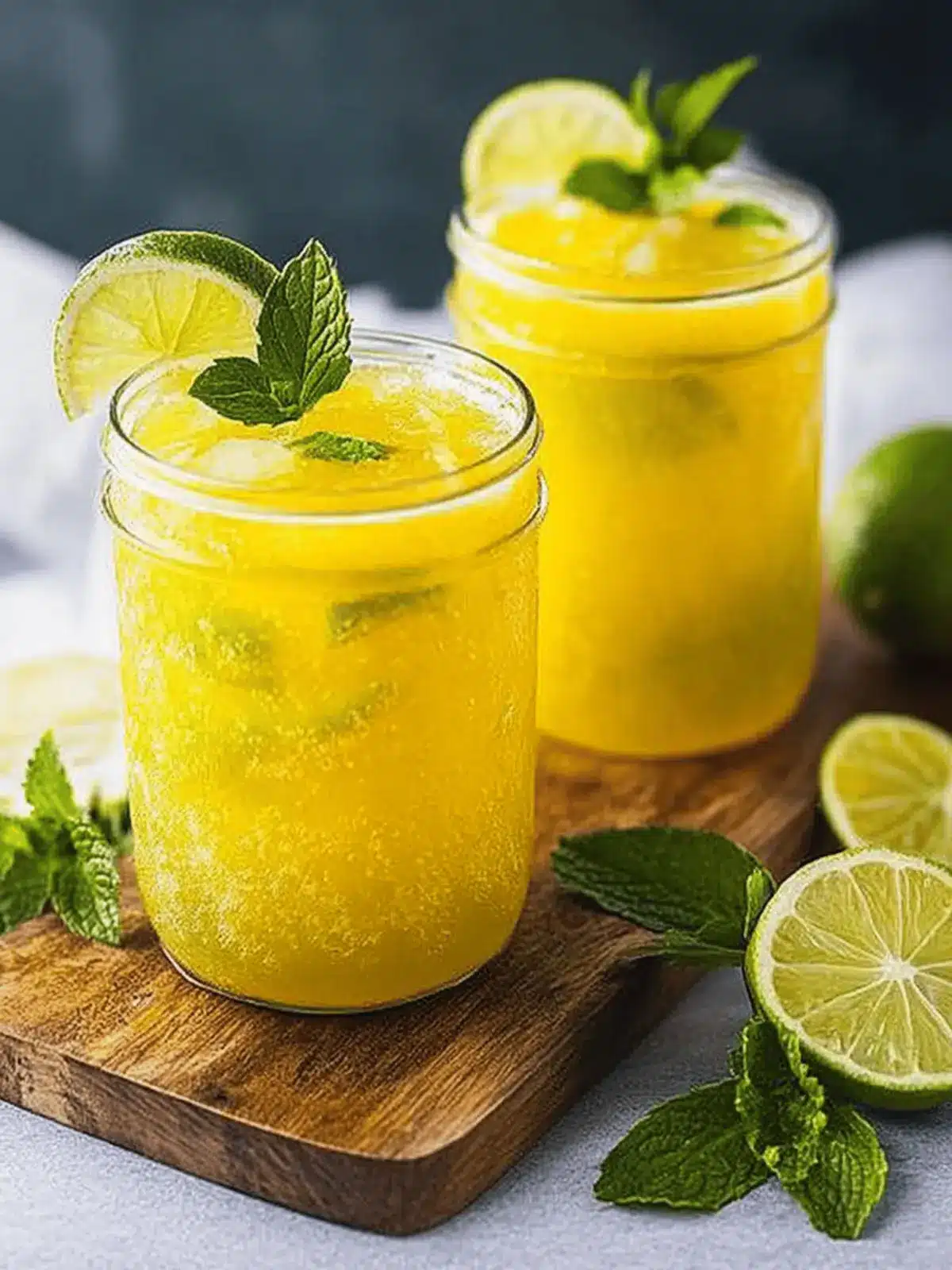 Mango Limetten Cocktail alkoholfrei für den Sommer 3 Mango Limetten Cocktail alkoholfrei
