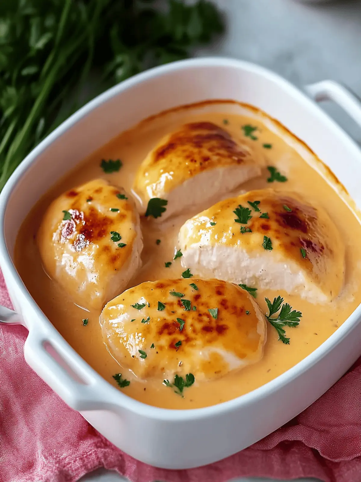 Hähnchenbrust in Frischkäse-Sauce schnell gemacht 4 Hähnchenbrust in Frischkäse-Sauce
