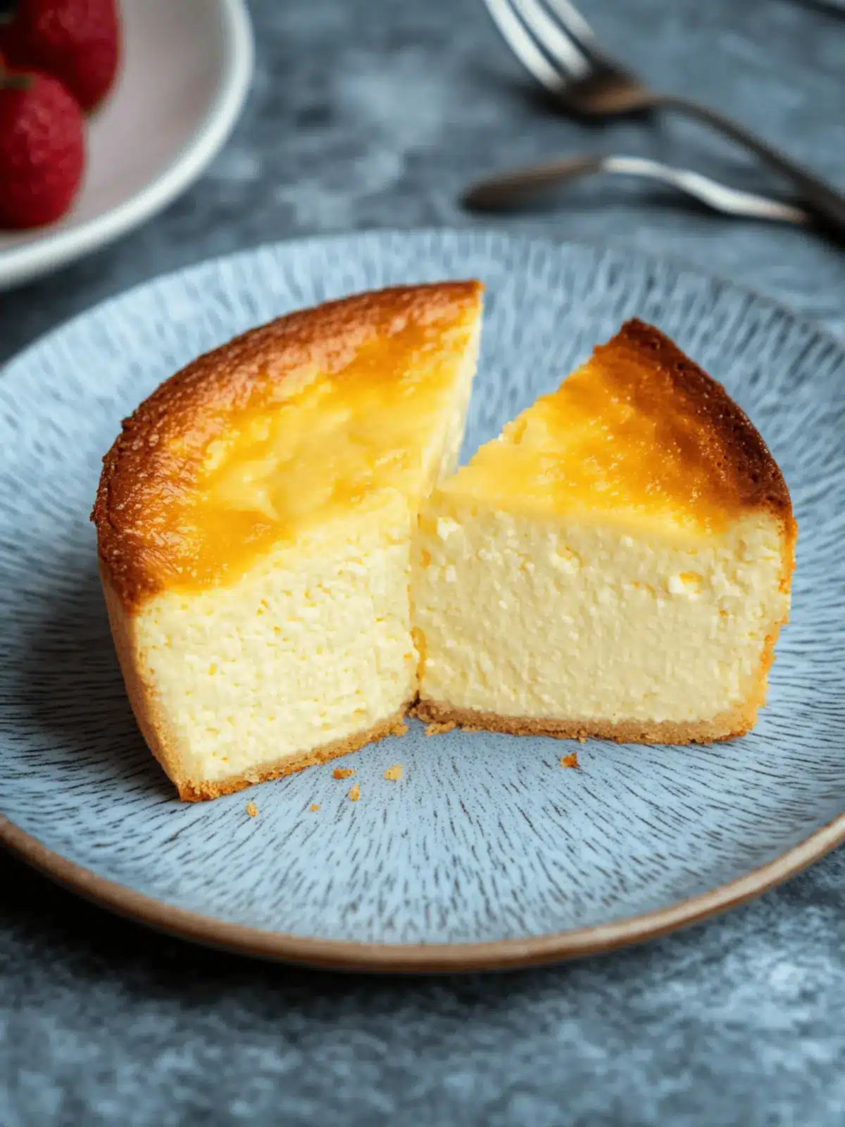 Cheesecake without base